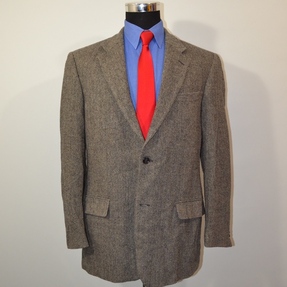 Grant Thomas Other - Grant Thomas 42L Sport Coat Blazer Suit Jacket Bla